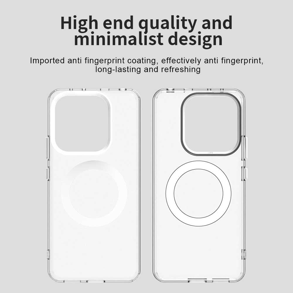 Custodia MagSafe per Xiaomi Redmi Note 14 5G, Techsuit, CandyCase, Bianca
