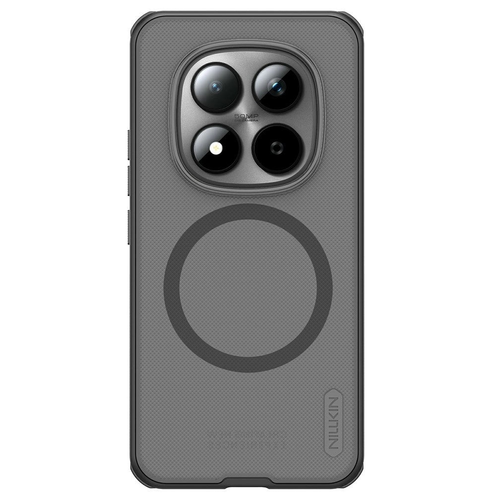 Custodia MagSafe per Xiaomi Redmi Note 15 Pro+ 5G, Nillkin, Super Shield Pro, Nera Trasparente Satinata