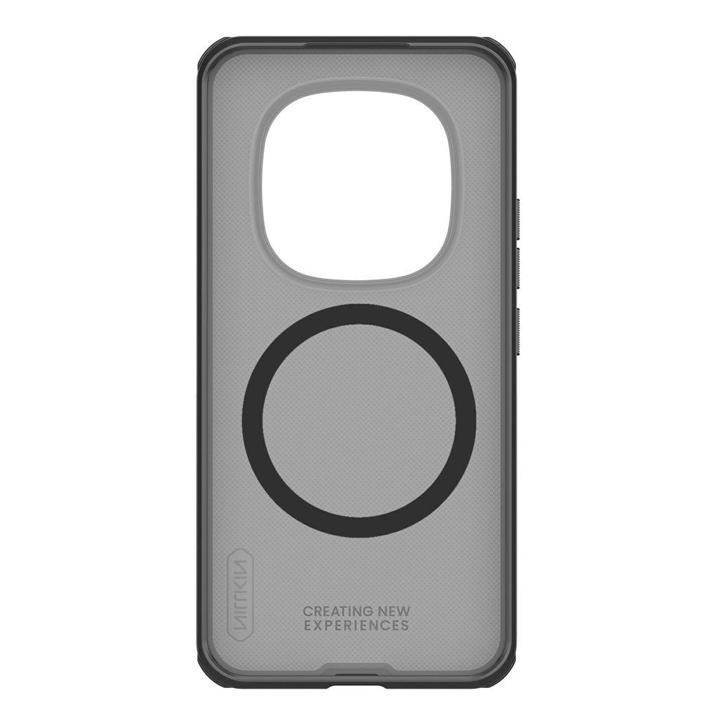 Custodia MagSafe per Xiaomi Redmi Note 15 Pro+ 5G, Nillkin, Super Shield Pro, Nera Trasparente Satinata