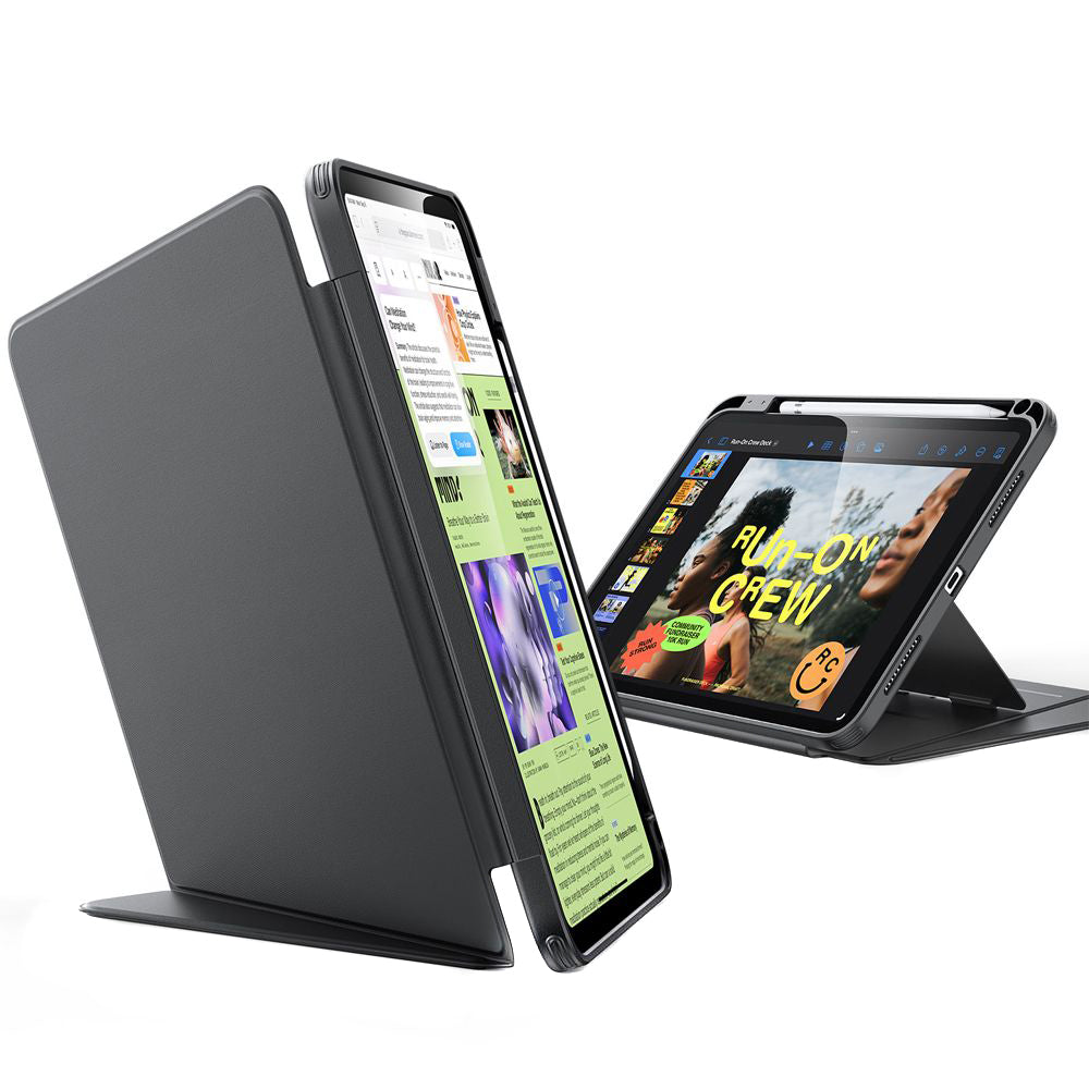 Custodia per Apple iPad (2025) / (2022), ESR, Flip Hybrid, Nera