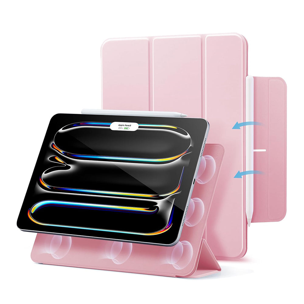 Custodia per Apple iPad Pro 13 (2024), ESR, Rebound, Rosa, Ricondizionata