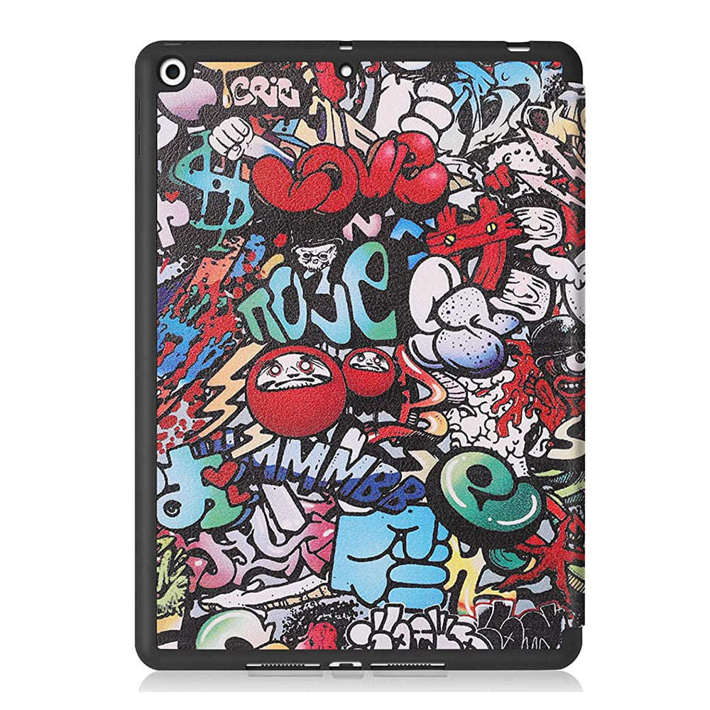 Custodia per Apple iPad 10.2 (2021) / 10.2 (2020) / 10.2 (2019), Techsuit, FoldPro, Multicolore