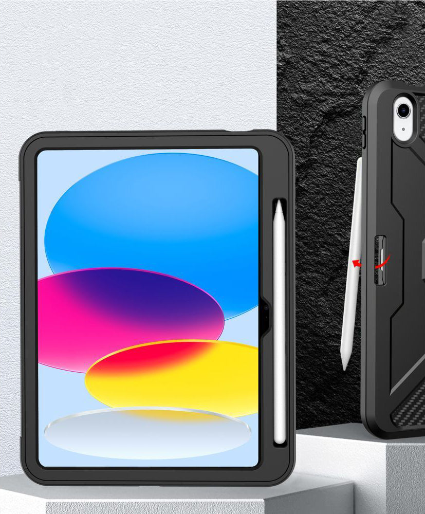 Custodia per Apple iPad (2025) / iPad (2022), Tech-Protect, Endurance, Nera