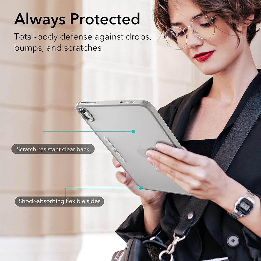 Custodia per Apple iPad (2025) / (2022), ESR, Ascend Hybrid, Grigio