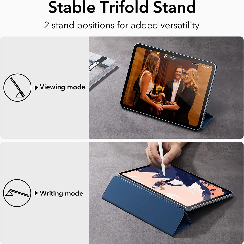 Custodia per Apple iPad (2025) / (2022), ESR, Rebound, Blu navy