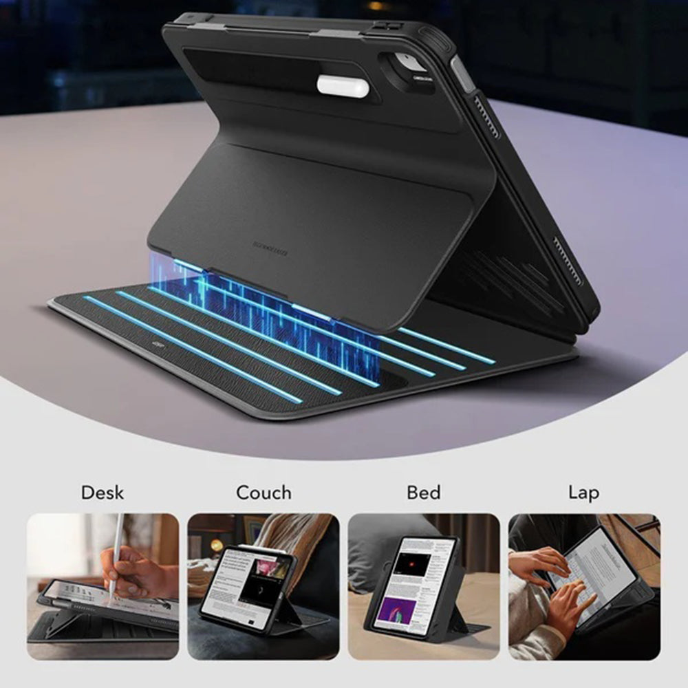 Custodia per Apple iPad (2025) / (2022), ESR, Shift, Nera