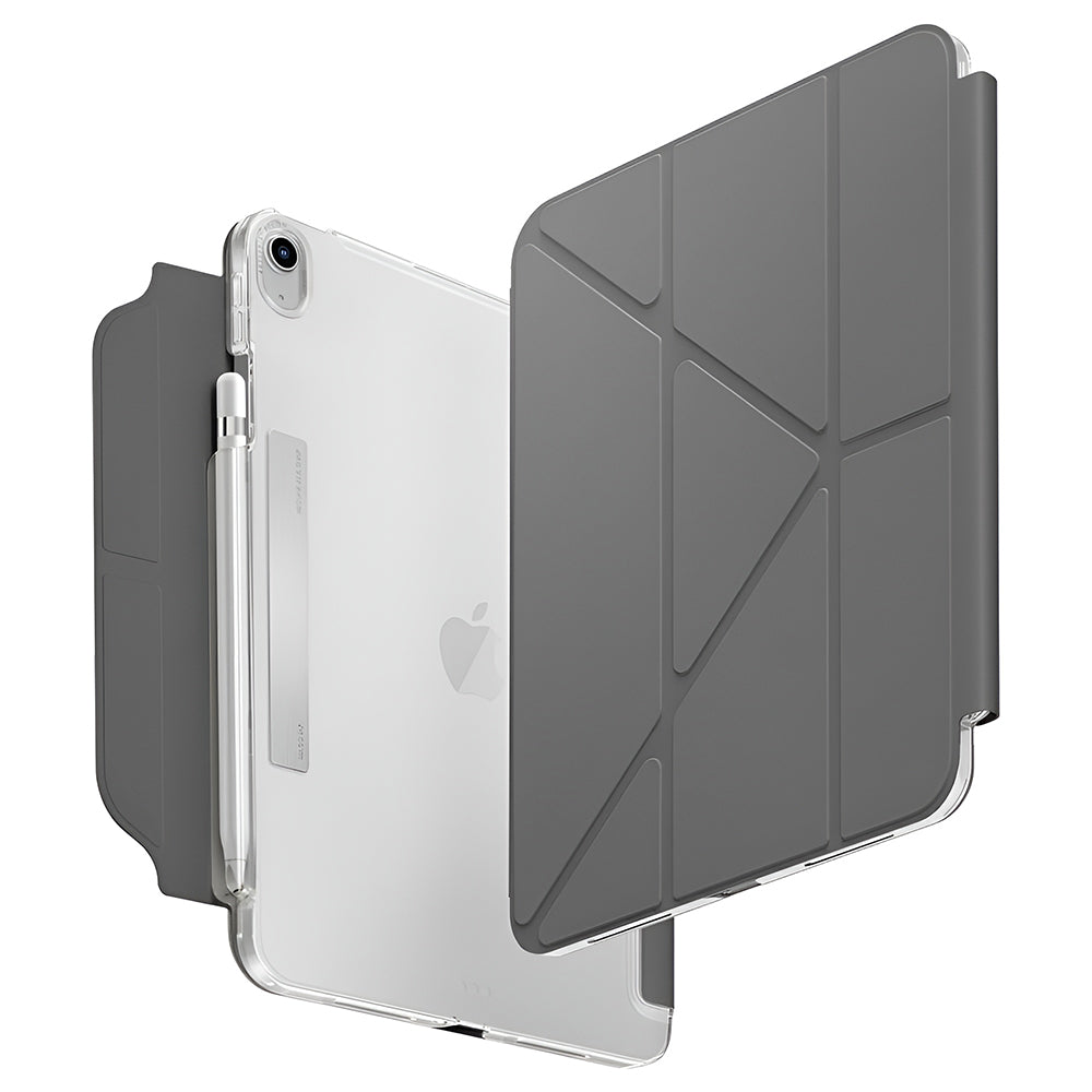Case for Apple iPad (2025), UNIQ, Camden Click, Gray