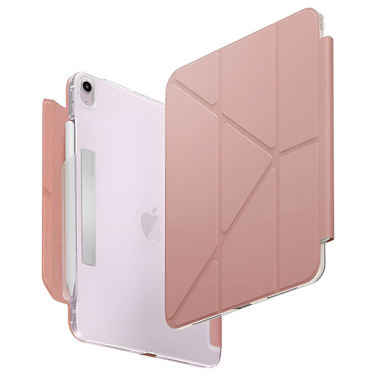 Custodia per Apple iPad (2025), UNIQ, Camden Click, Rosa