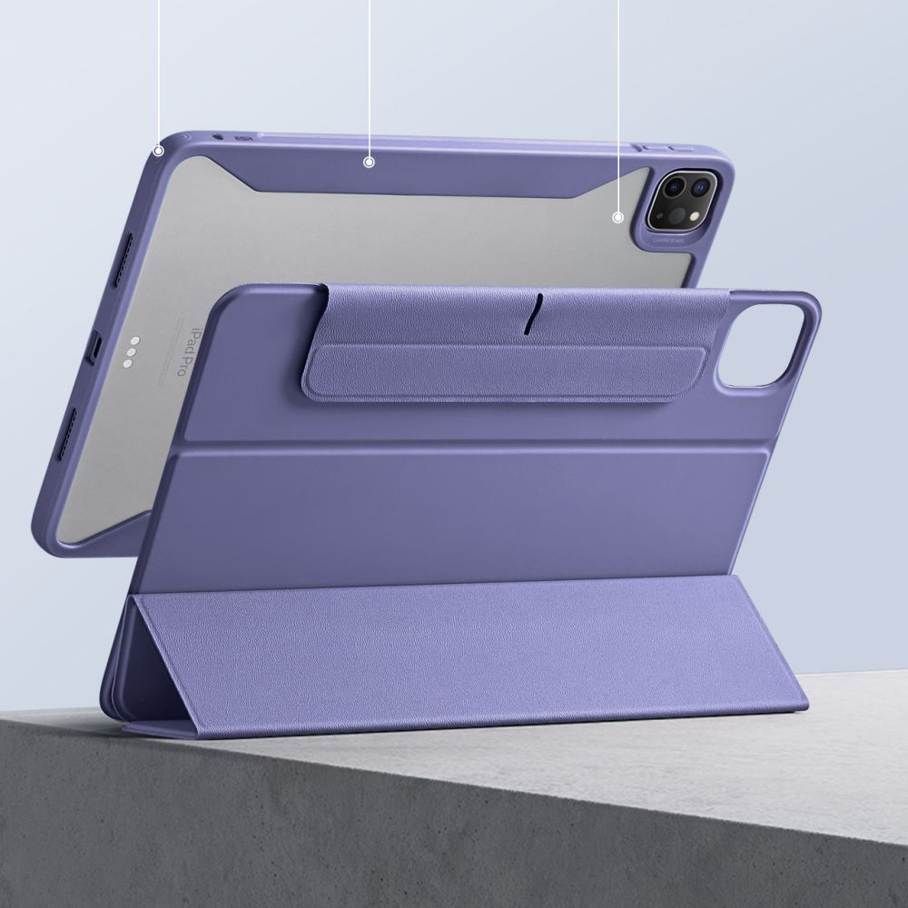 Custodia per Apple iPad Pro 13 (2024), ESR, Rebound Hybrid, Viola