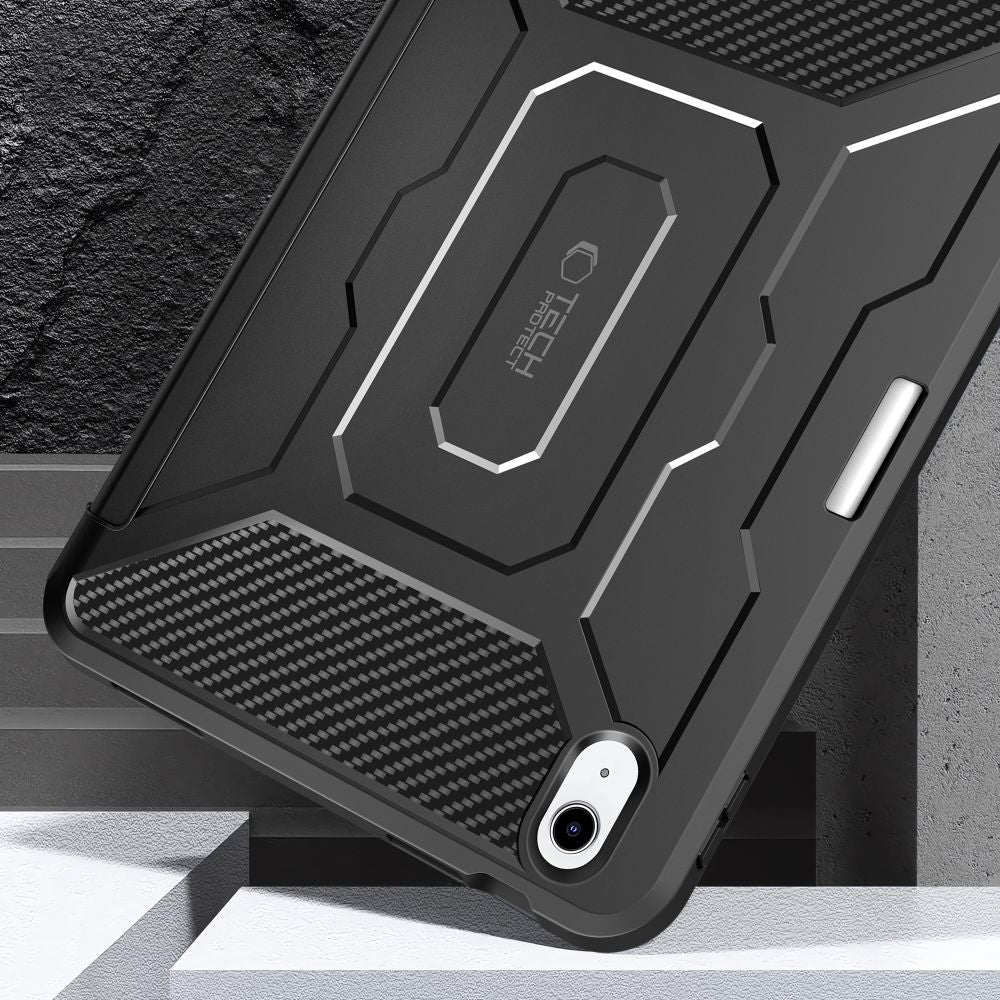 Custodia per Apple iPad (2025) / iPad (2022), Tech-Protect, Endurance, Nera
