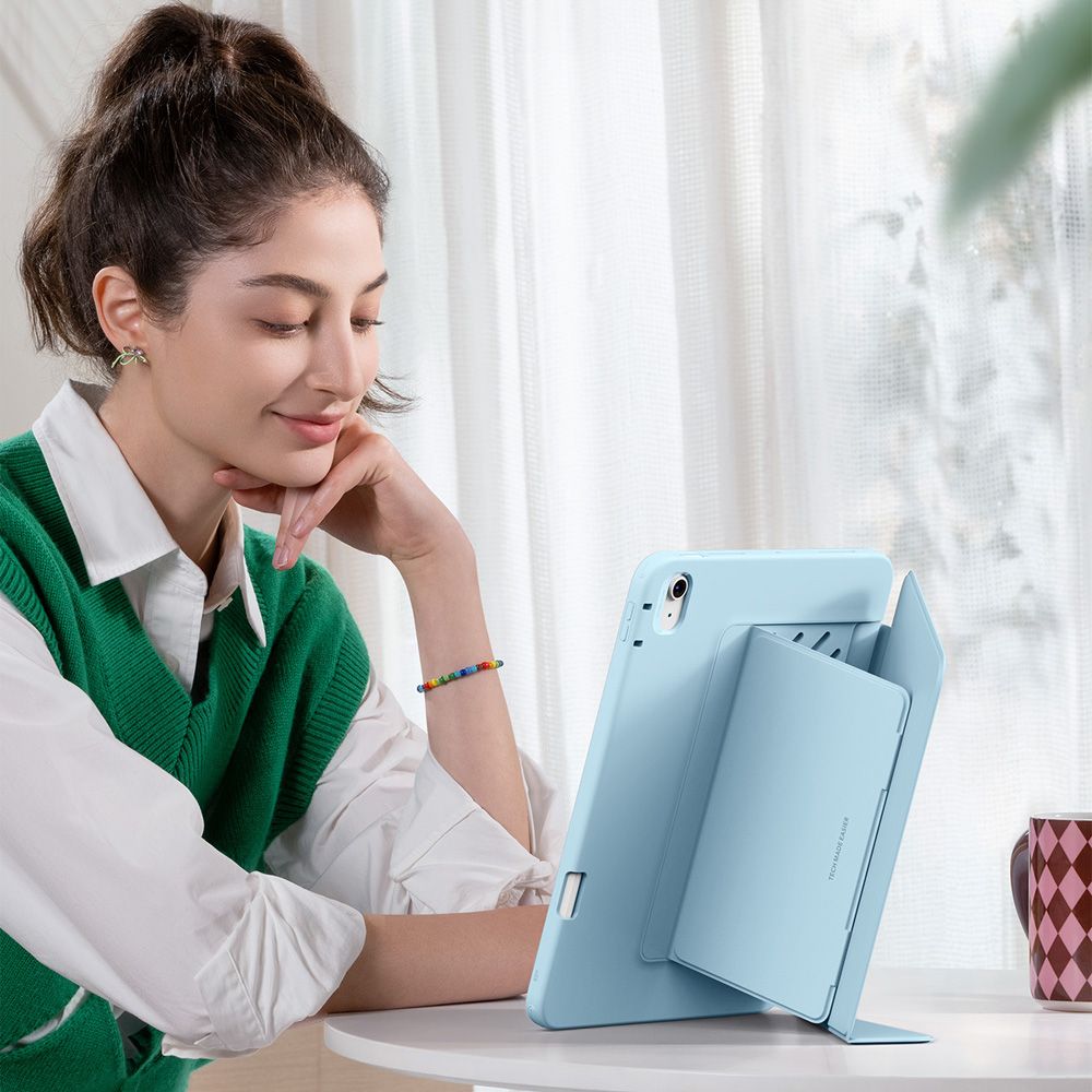 Custodia per Apple iPad Air 13 (2026) / Air 13 (2025) / Air 13 (2024), ESR, Flip Hybrid, Blu