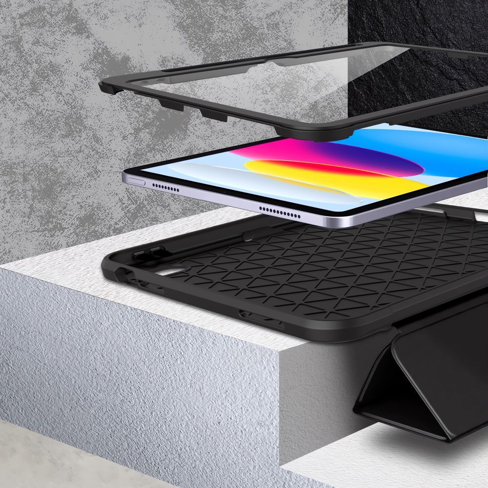 Custodia per Apple iPad (2025) / iPad (2022), Tech-Protect, Endurance, Nera