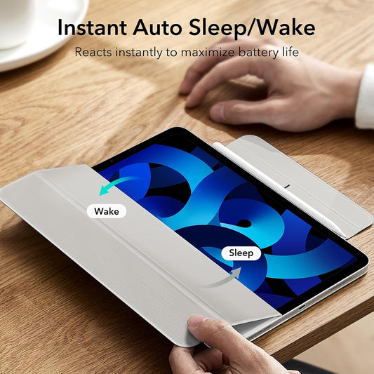 Custodia per Apple iPad Air 11 (2024) / Air (2022) / Air (2020) / Pro 11 (2018), ESR, Rebound, Bianca