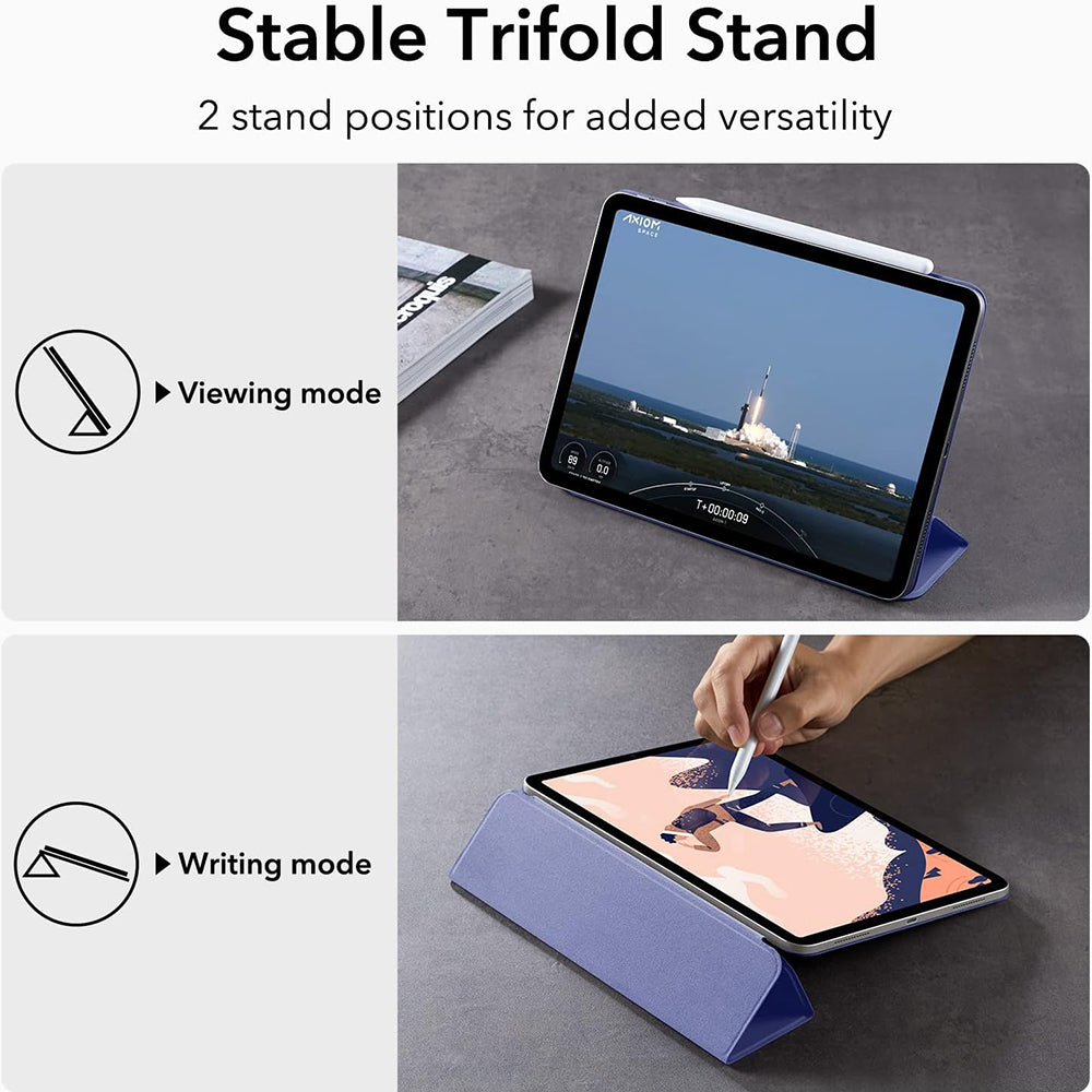 Custodia per Apple iPad Air 11 (2024) / Air (2022) / Air (2020) / Pro 11 (2018), ESR, Rebound, Viola