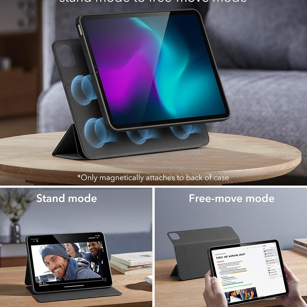 Custodia per Apple iPad Air 11 (2026) / iPad Air 11 (2025) / Air 11 (2024) / Air (2022) / Air (2020), ESR, Rebound Hybrid, Rosa