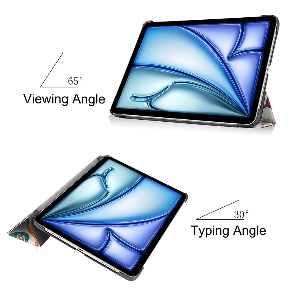 Custodia per Apple iPad Air 11 (2026) / iPad Air 11 (2025) / Air 11 (2024), Techsuit, FoldPro Butterfly, Multicolore