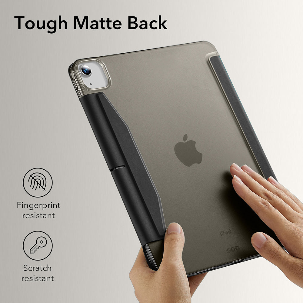 Case for Apple iPad Air 13 (2026) / Air 13 (2025) / Air 13 (2024), ESR, Ascend Trifold, Satin Black