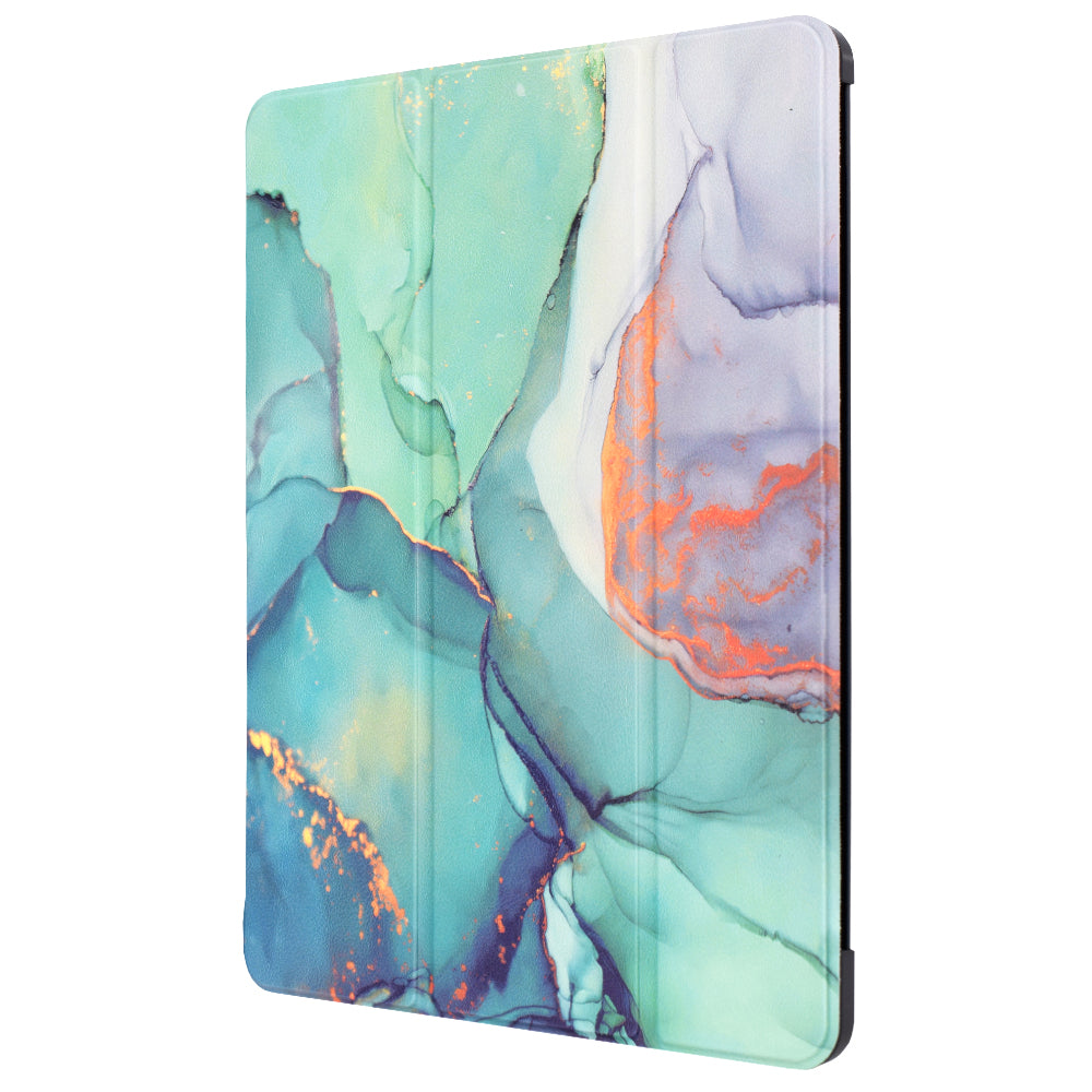 Custodia per Apple iPad Air 13 (2026) / Air 13 (2025) / Air 13 (2024), Techsuit, FoldPro Green Time, Multicolore