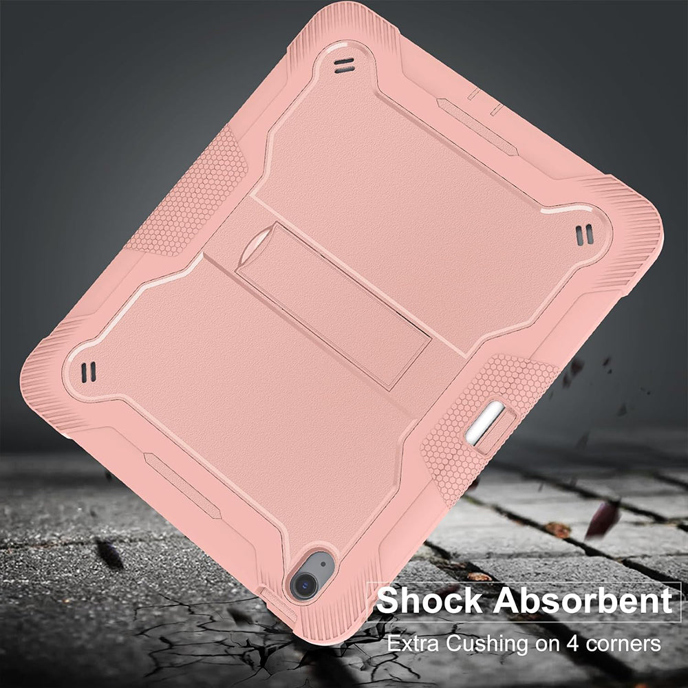 Custodia per Apple iPad Air 13 (2026) / Air 13 (2025) / Air 13 (2024), Techsuit, Rugged TabShell, Nera