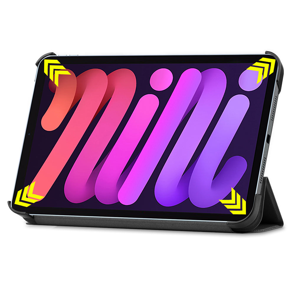 Custodia per Apple iPad mini (2024) / mini (2021), Techsuit, FoldPro, Nera
