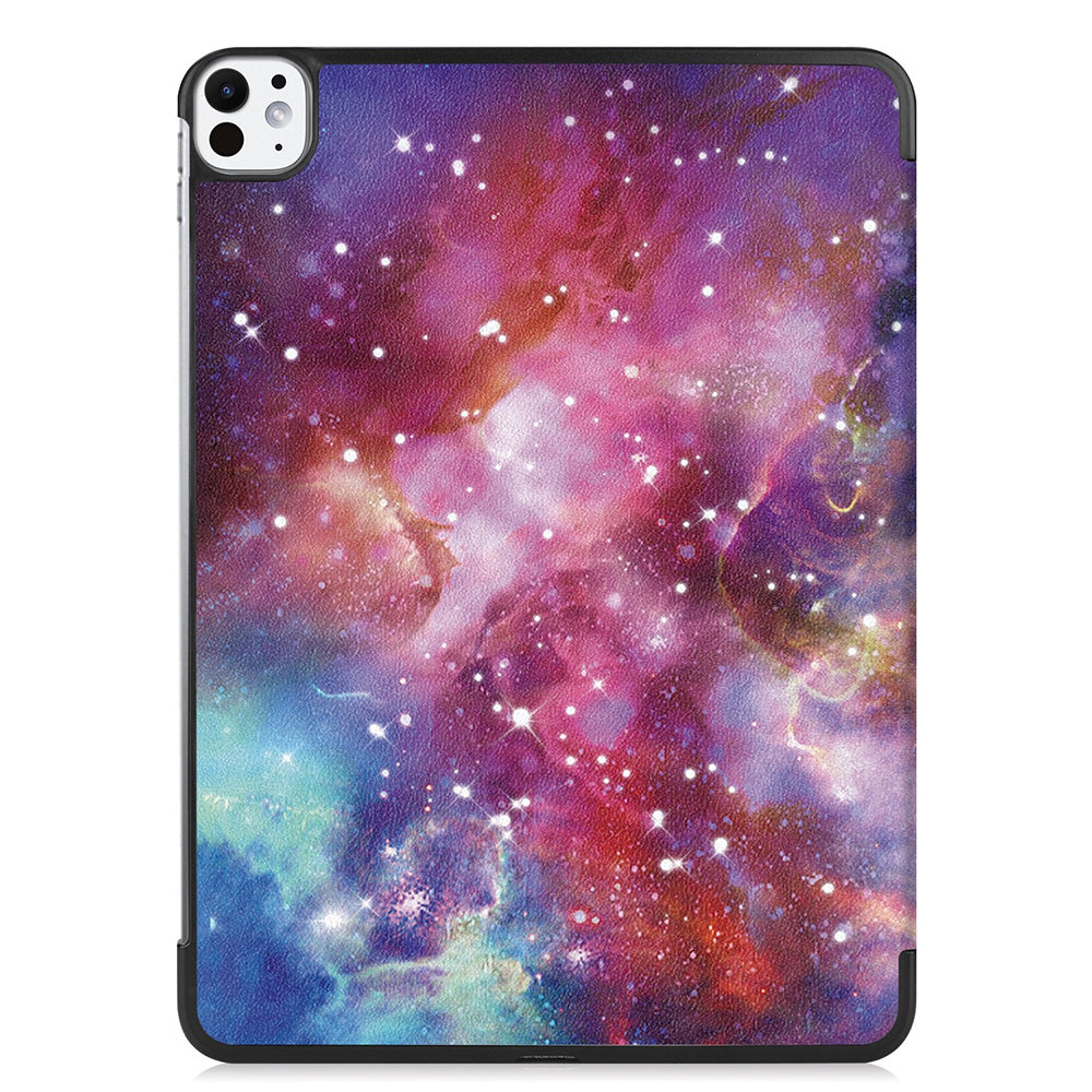Custodia per Apple iPad Pro 11 (2024), Techsuit, FoldPro Galaxy, Multicolore