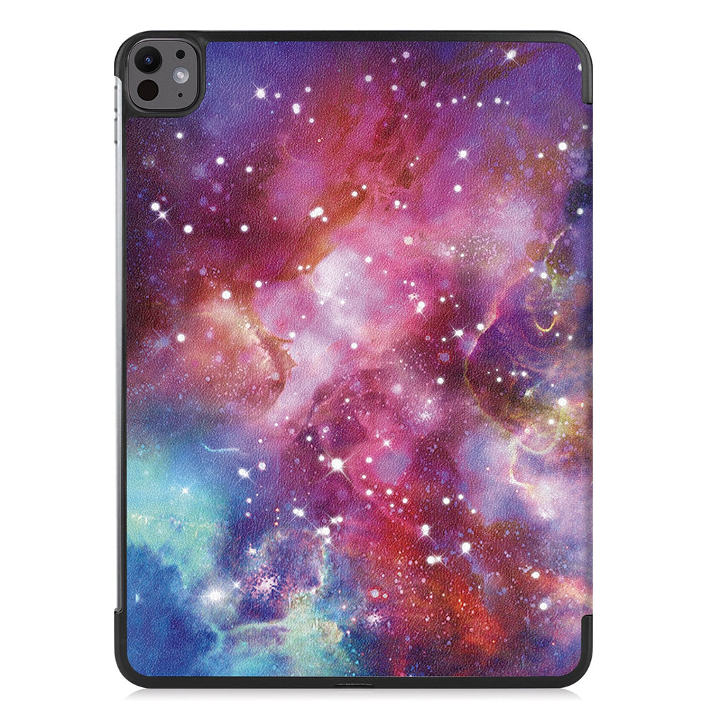 Custodia per Apple iPad Pro 13 (2024), Techsuit, FoldPro Galaxy, Multicolore