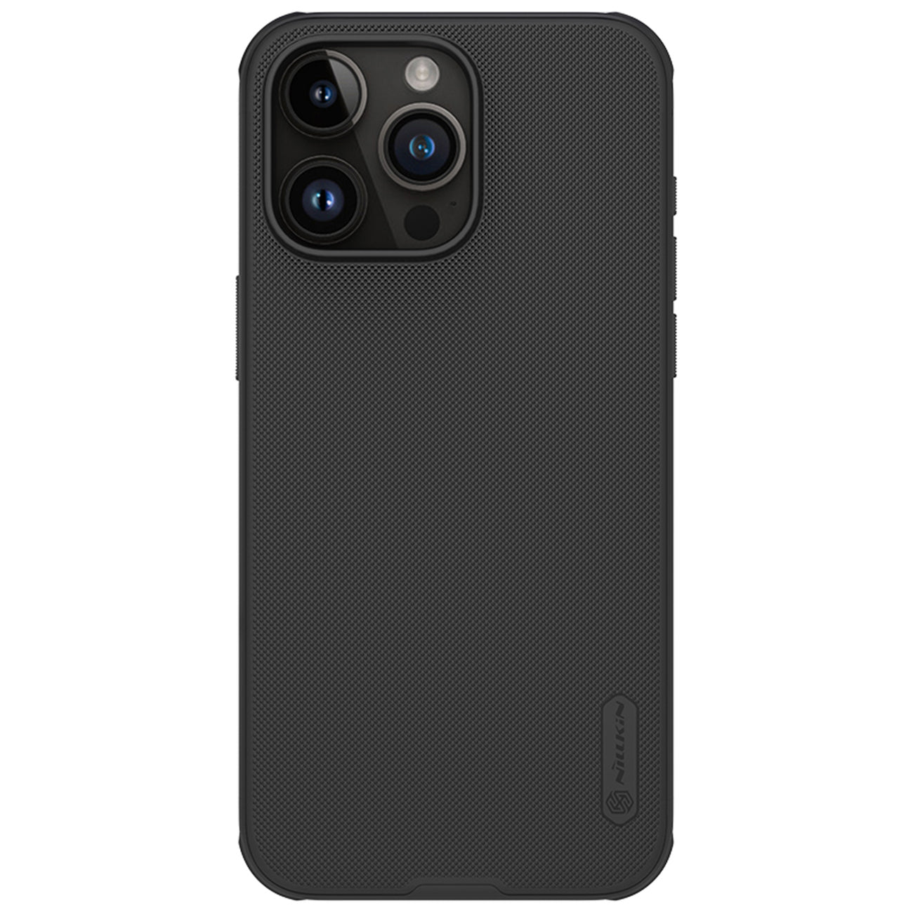 Custodia per Apple iPhone 16, Nillkin, Super Frosted Shield Pro, Nero