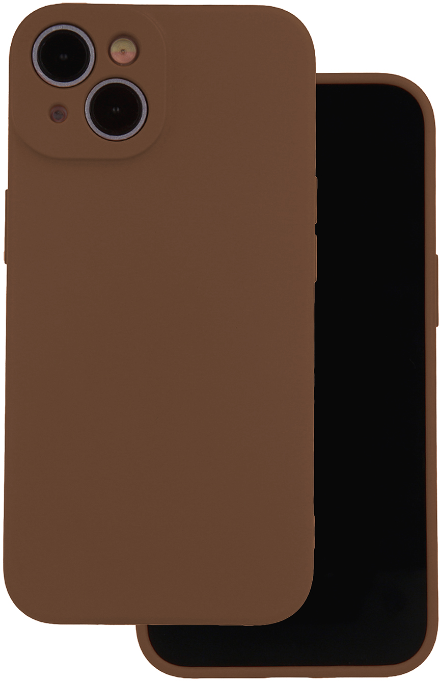 Custodia per Apple iPhone 18 Pro Max / 17 Pro Max, OEM, Silicone, Marrone