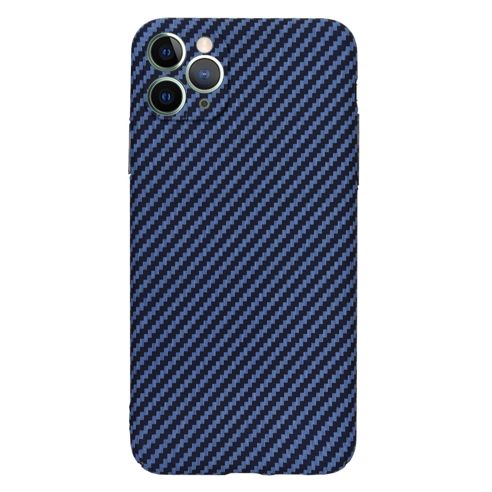 Custodia per Apple iPhone 11 Pro Max, Techsuit, Carbonite FiberShell, Turchese