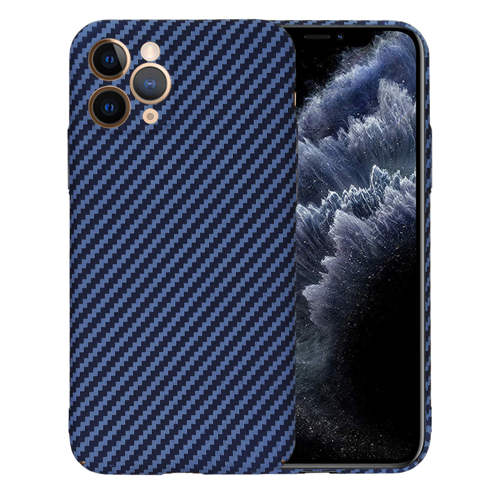 Custodia per Apple iPhone 11 Pro, Techsuit, Carbonite FiberShell, Turchese