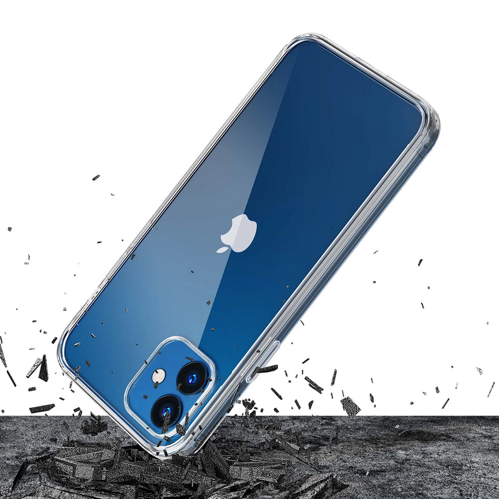 Custodia per Apple iPhone 12 / 12 Pro, 3MK, Trasparente
