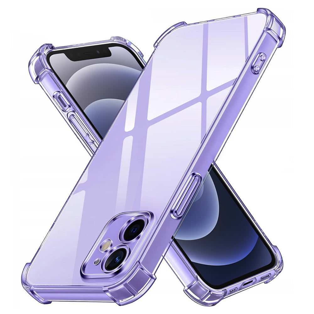 Custodia per Apple iPhone 12 mini, Techsuit, Shockproof Clear, Trasparente