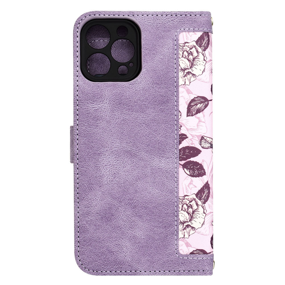 Custodia per Apple iPhone 12 Pro Max, Techsuit, FlipCraft, Viola