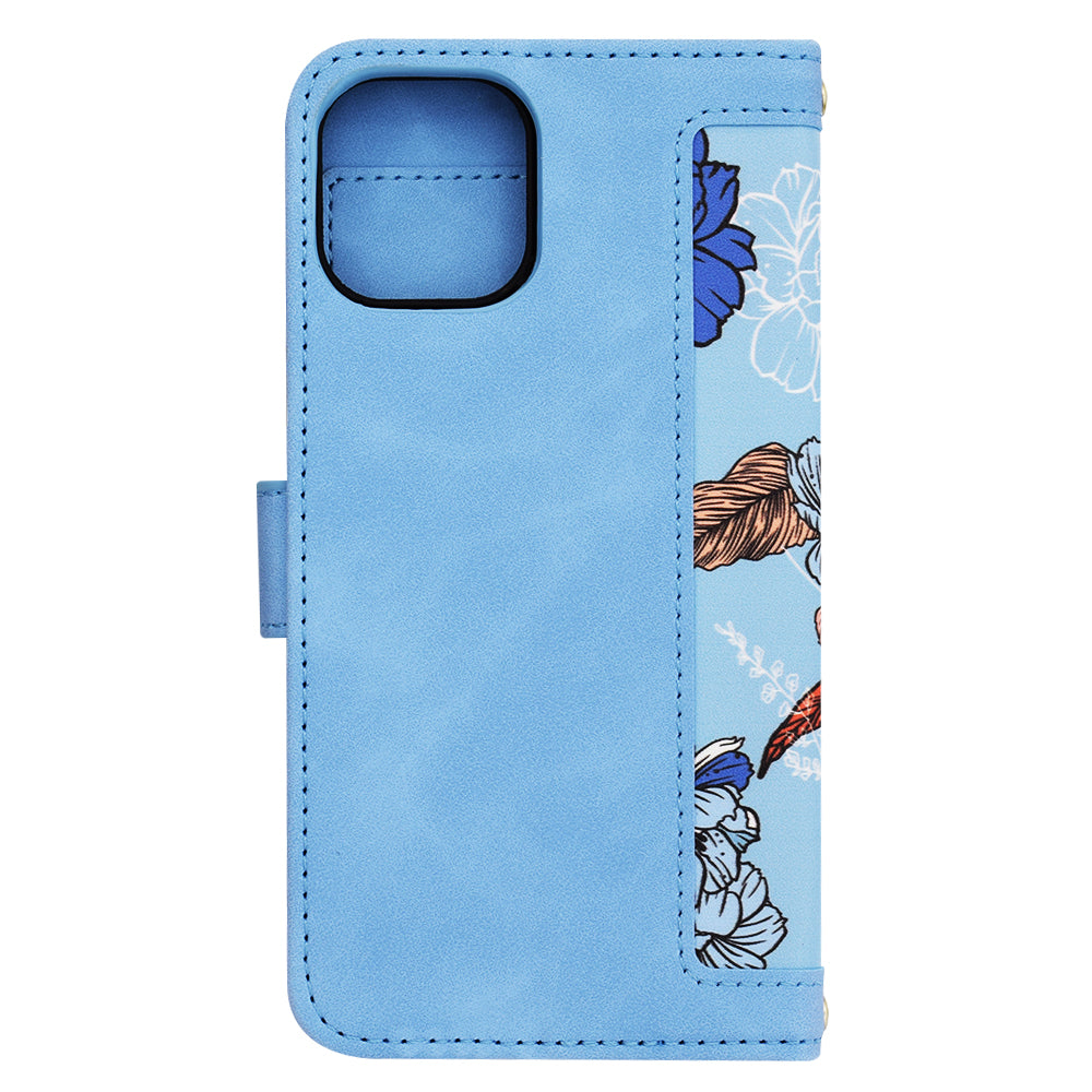 Custodia per Apple iPhone 12 / 12 Pro, Techsuit, FlipCraft, Blu