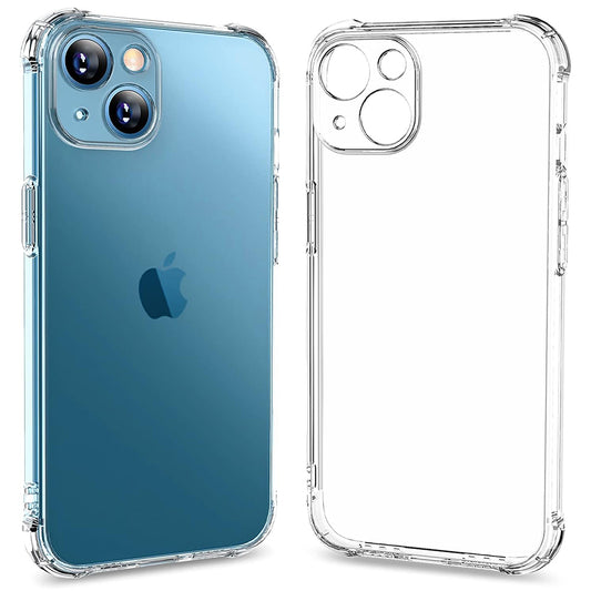 Custodia per Apple iPhone 13, Techsuit, Shockproof Clear, Trasparente