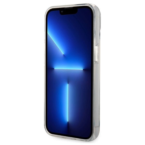 Custodia per Apple iPhone 14 Plus, Karl Lagerfeld, Ikonik Karl, Trasparente