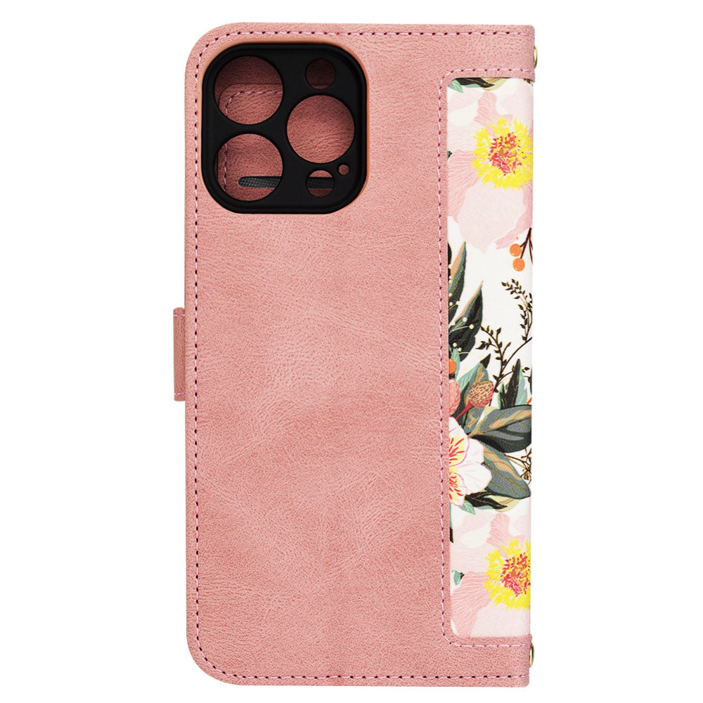 Custodia per Apple iPhone 14 Pro Max, Techsuit, FlipCraft, Rosa