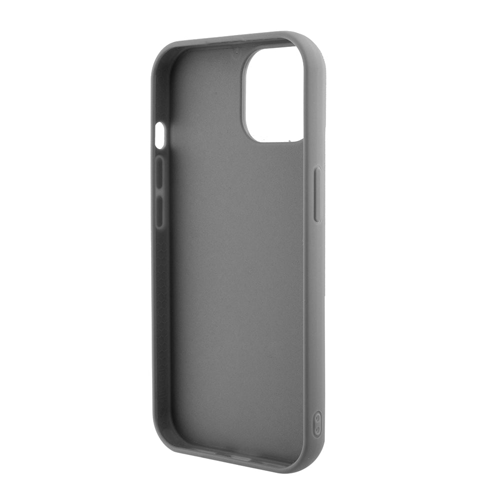 Custodia per Apple iPhone 15, Guess, Sequin Script Metal, Argento