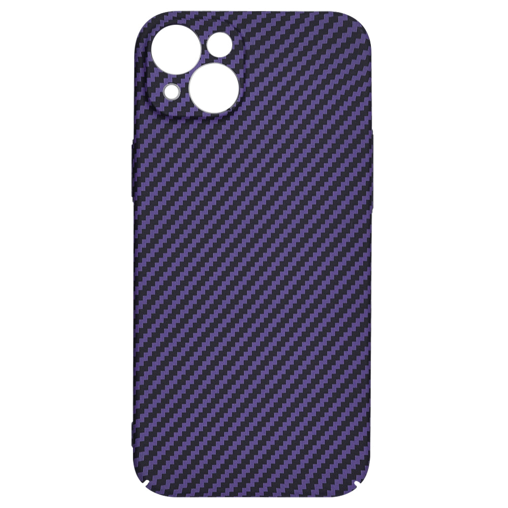 Custodia per Apple iPhone 15 Plus, Techsuit, Carbonite FiberShell, Viola