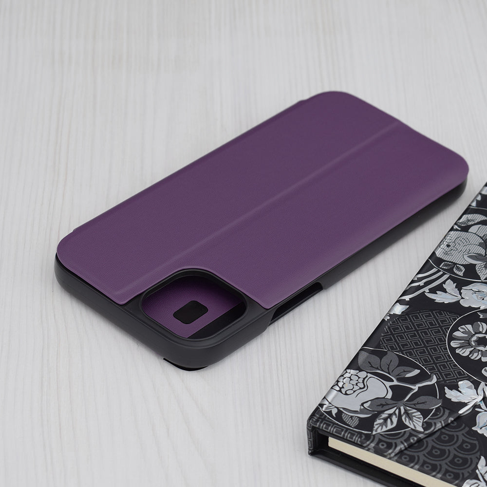 Custodia per Apple iPhone 15 Plus, Techsuit, eFold, Viola
