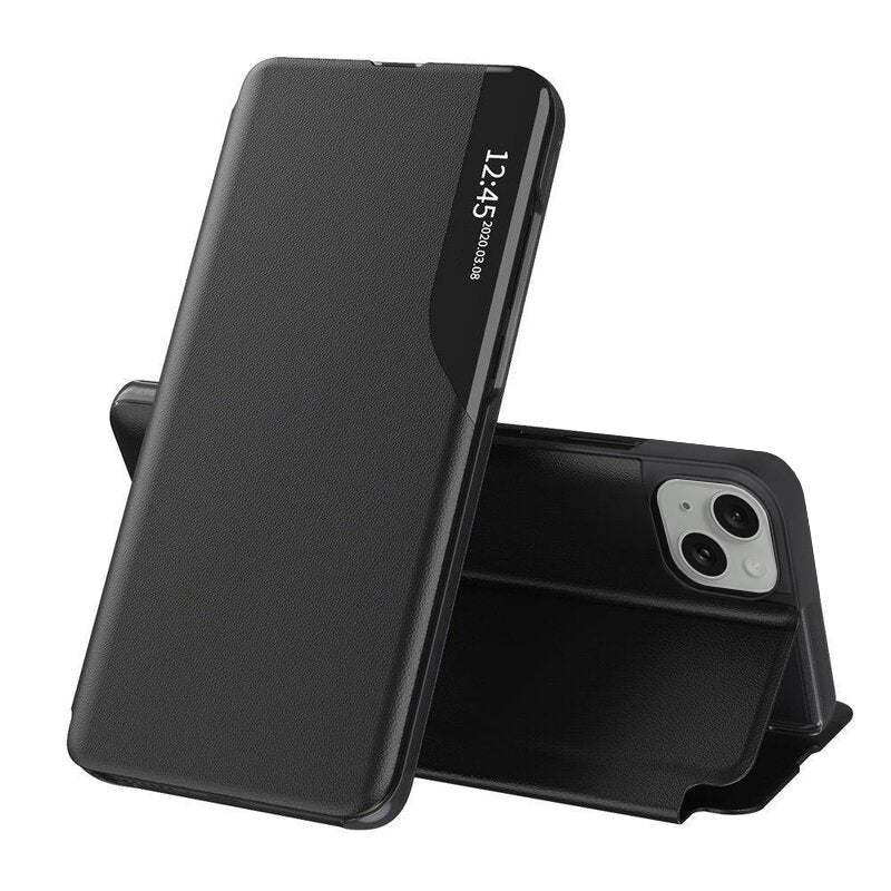 Custodia per Apple iPhone 15 Plus, Techsuit, eFold, Nera
