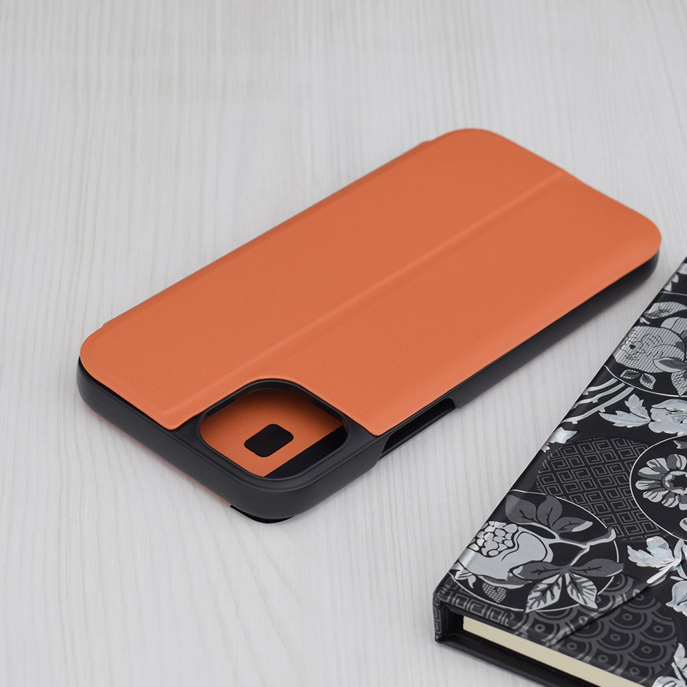 Custodia per Apple iPhone 15 Plus, Techsuit, eFold, Arancione