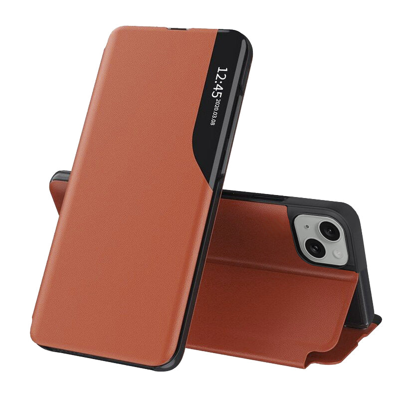 Custodia per Apple iPhone 15 Plus, Techsuit, eFold, Arancione