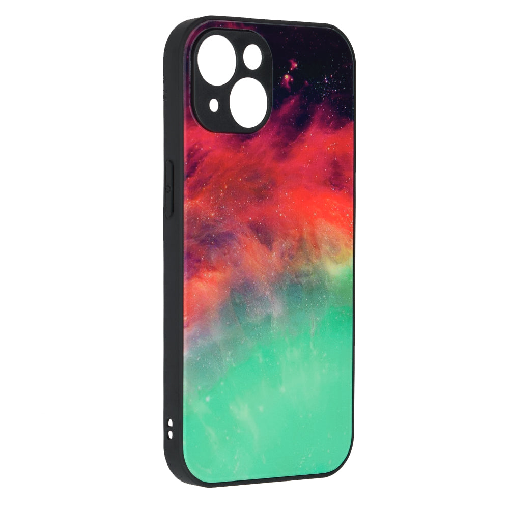Custodia per Apple iPhone 15 Plus, Techsuit, Glaze, Turchese