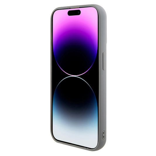 Custodia per Apple iPhone 15 Pro, Guess, Sequin Script Metal, Argento