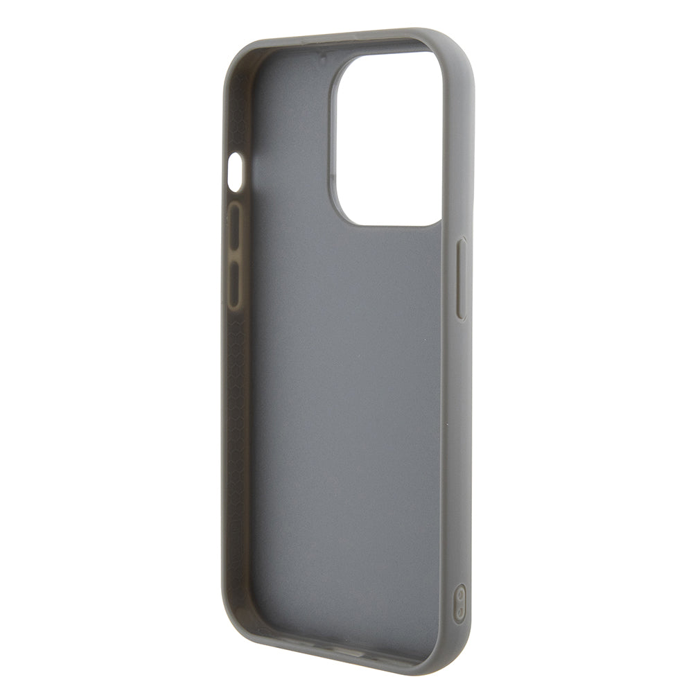 Custodia per Apple iPhone 15 Pro, Guess, Sequin Script Metal, Argento