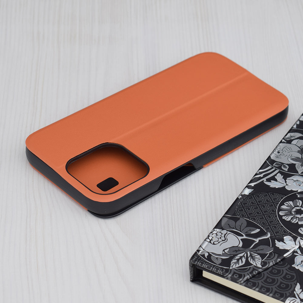Custodia per Apple iPhone 15 Pro Max, Techsuit, eFold, Arancione