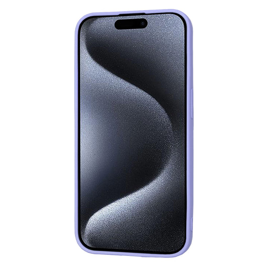 Custodia per Apple iPhone 15 Pro, Techsuit, SoftFlex, Lilla Chiaro