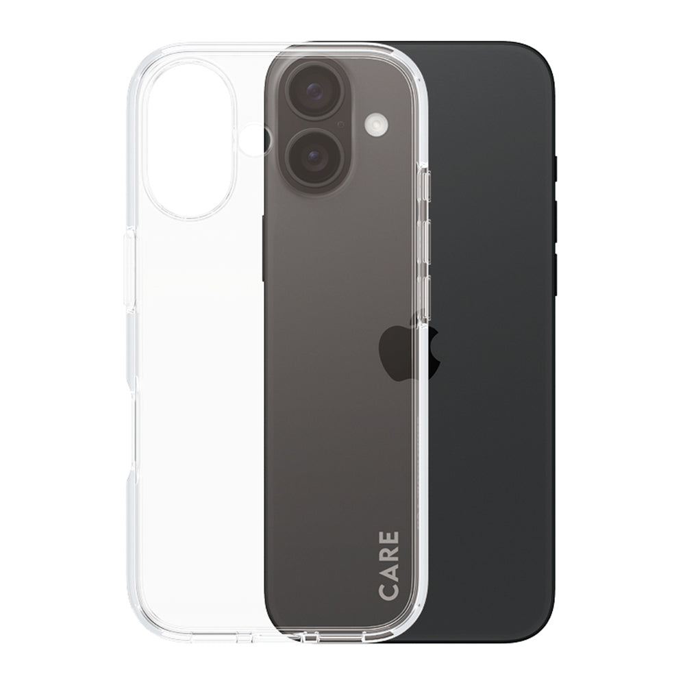 Custodia per Apple iPhone 16, PanzerGlass, Care Urban Combat, Trasparente