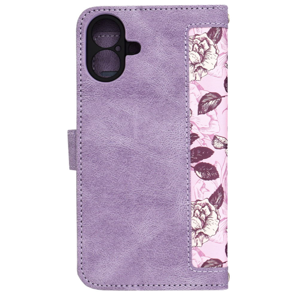 Custodia per Apple iPhone 16 Plus, Techsuit, FlipCraft, Viola